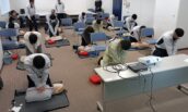 防災対策で救命講習会がありました
