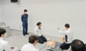 長岡会場にて救命講習会がありました